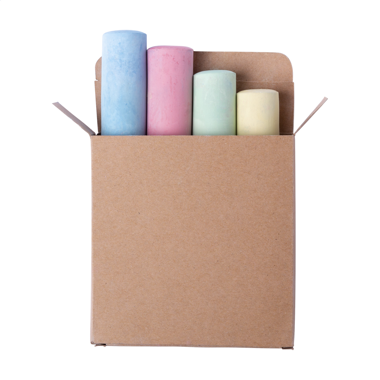 Ensemble de craies colorées Écologique - Savigny imprimé avec logo