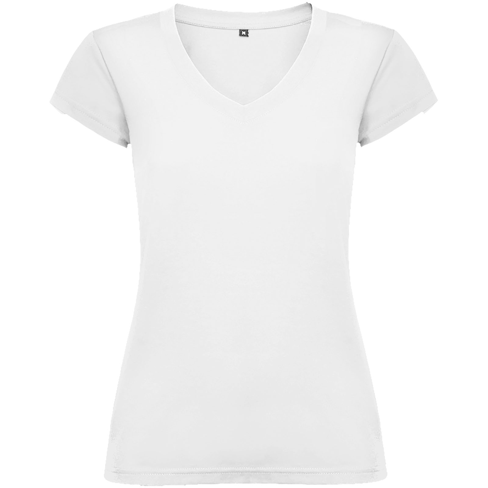 T-shirt à col en V pour femmes à manches courtes Victoria - Nemours - Zaprinta France
