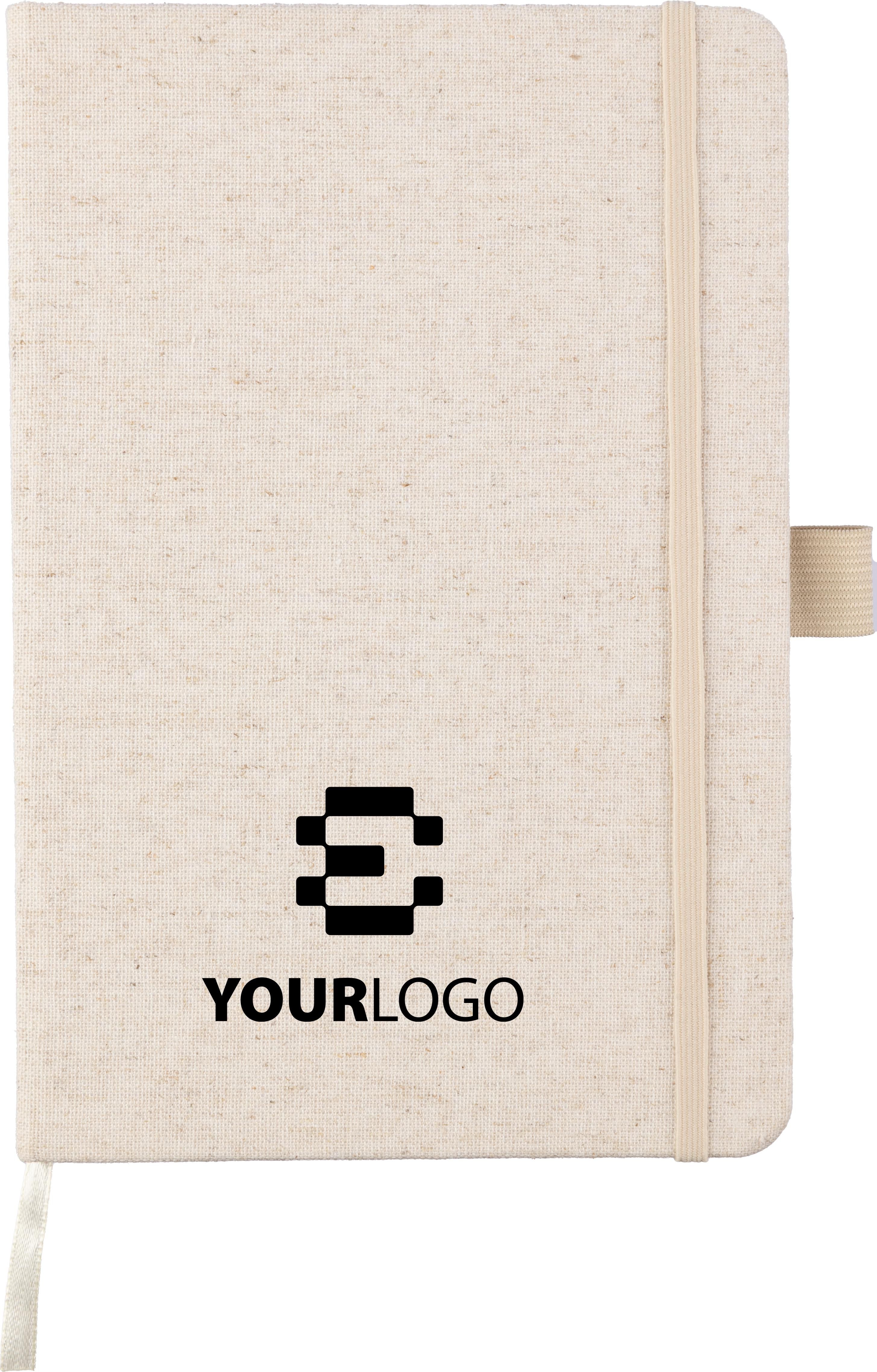 Carnet Écologique en Chanvre - Membrey imprimé avec logo