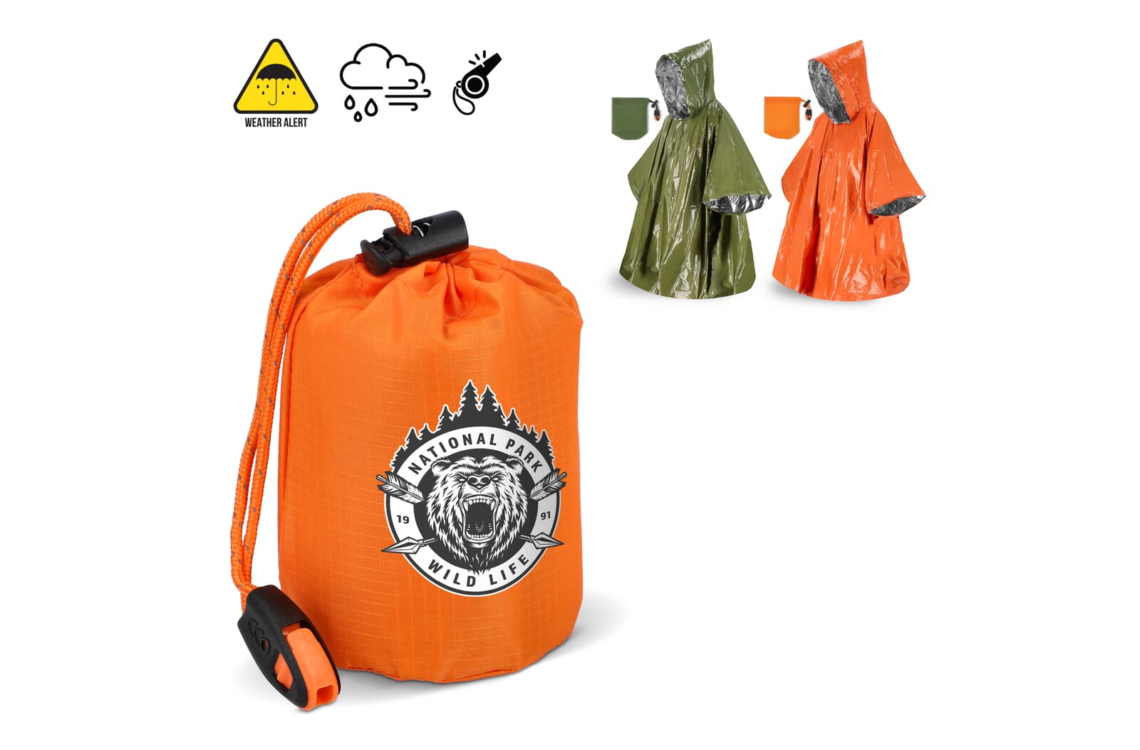 Poncho Thermique Multifonction - Jacob-Bellecombette imprimé avec logo
