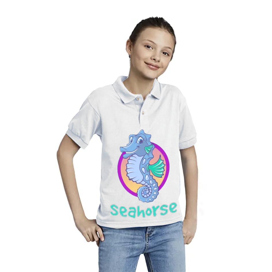 Polo manche courte personnalisé enfant - Zaprinta France