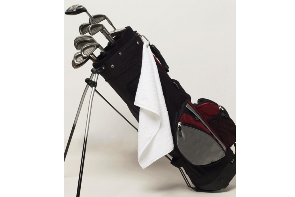 Serviette de golf personnalisée 100% coton 30x50cm 550 g/m² - Mélissos