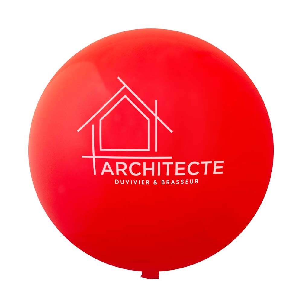 Ballon géant personnalisé 250 cm Ø 80 cm