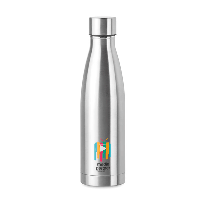 Gourde isotherme personnalisée en inox 500 ml - Vincent