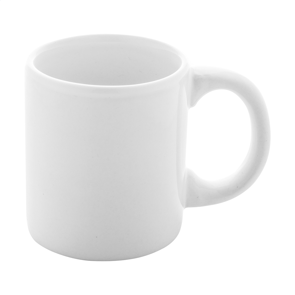 Tasse à espresso Blanc Élégant - Soligny-les-Étangs imprimé avec logo