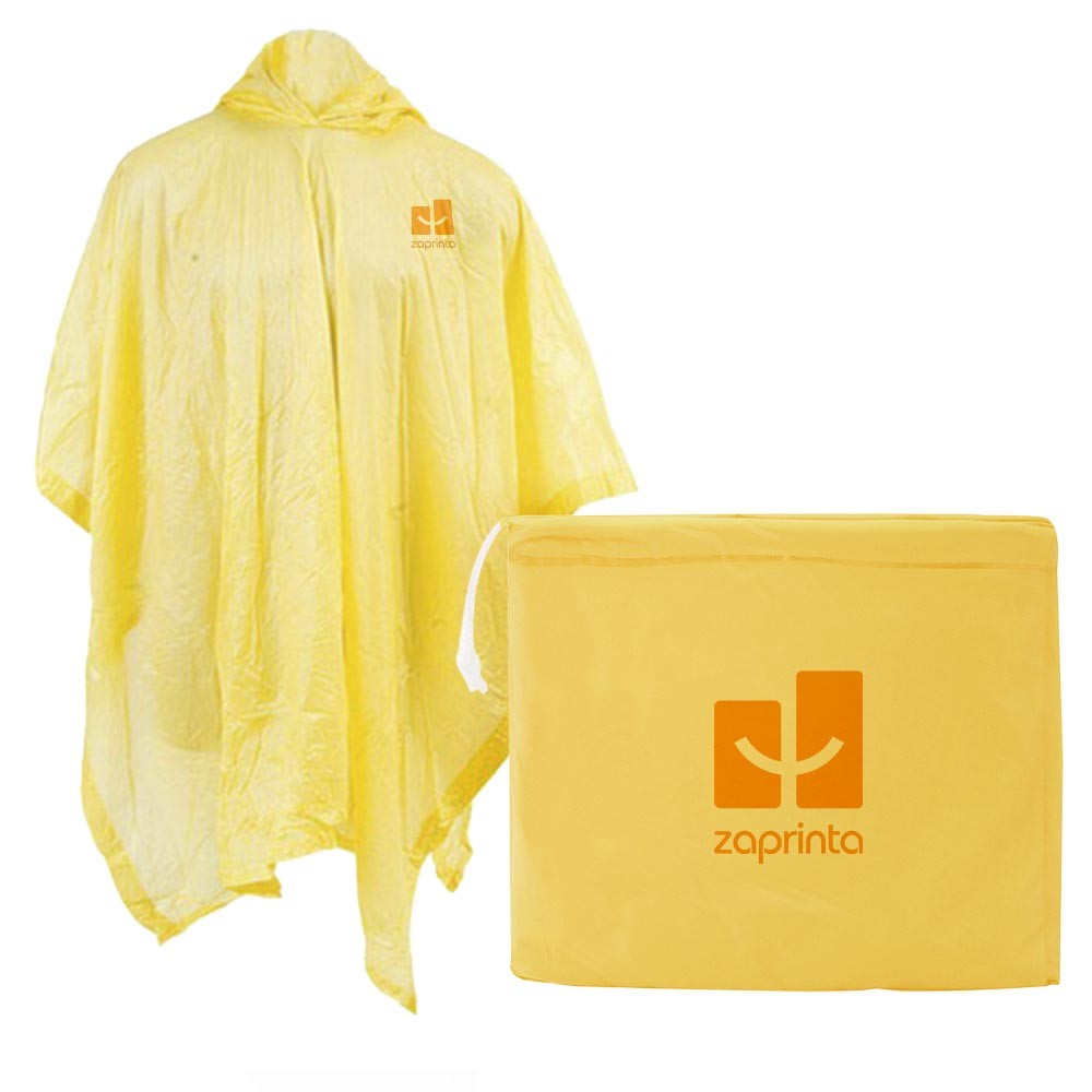 Poncho personnalisé en PVC couleurs vives - Sabrina