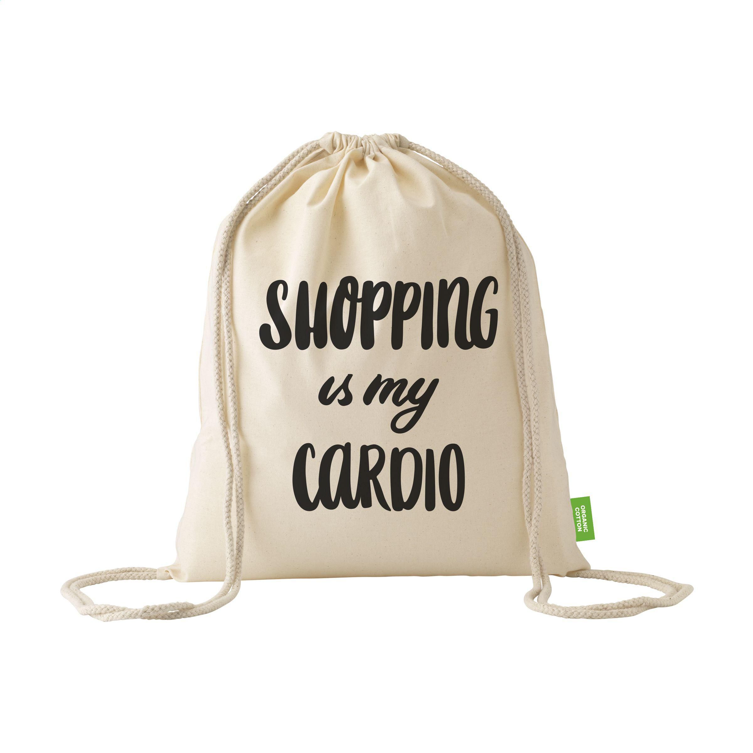 Sac à dos en coton bio BrisbaneOrganic (140 g/m²)