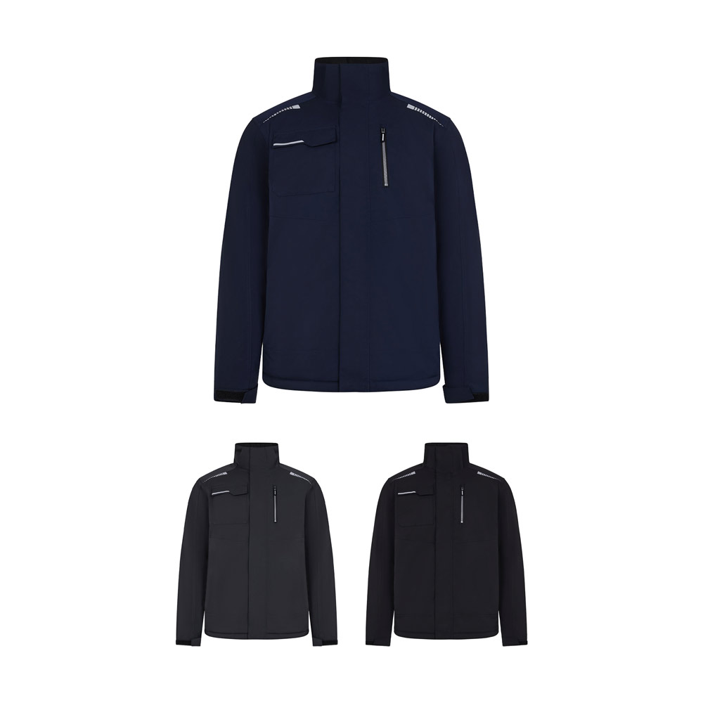 VL NYX. Veste matelassée (180 g/m²), fabriquée en polyester recyclé (50%) et polyester (50%)