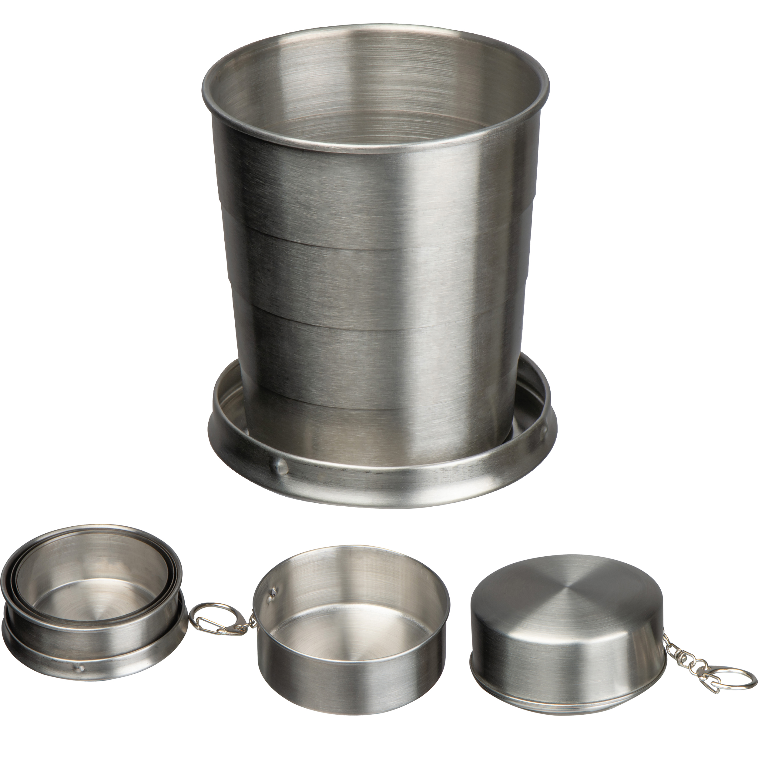 Gobelet pliable en acier inoxydable - Chaniers