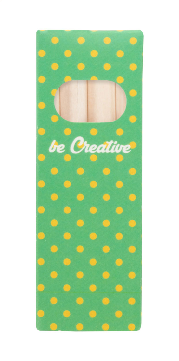 Ensemble de crayons en bois colorés 4 pièces - Lauzach