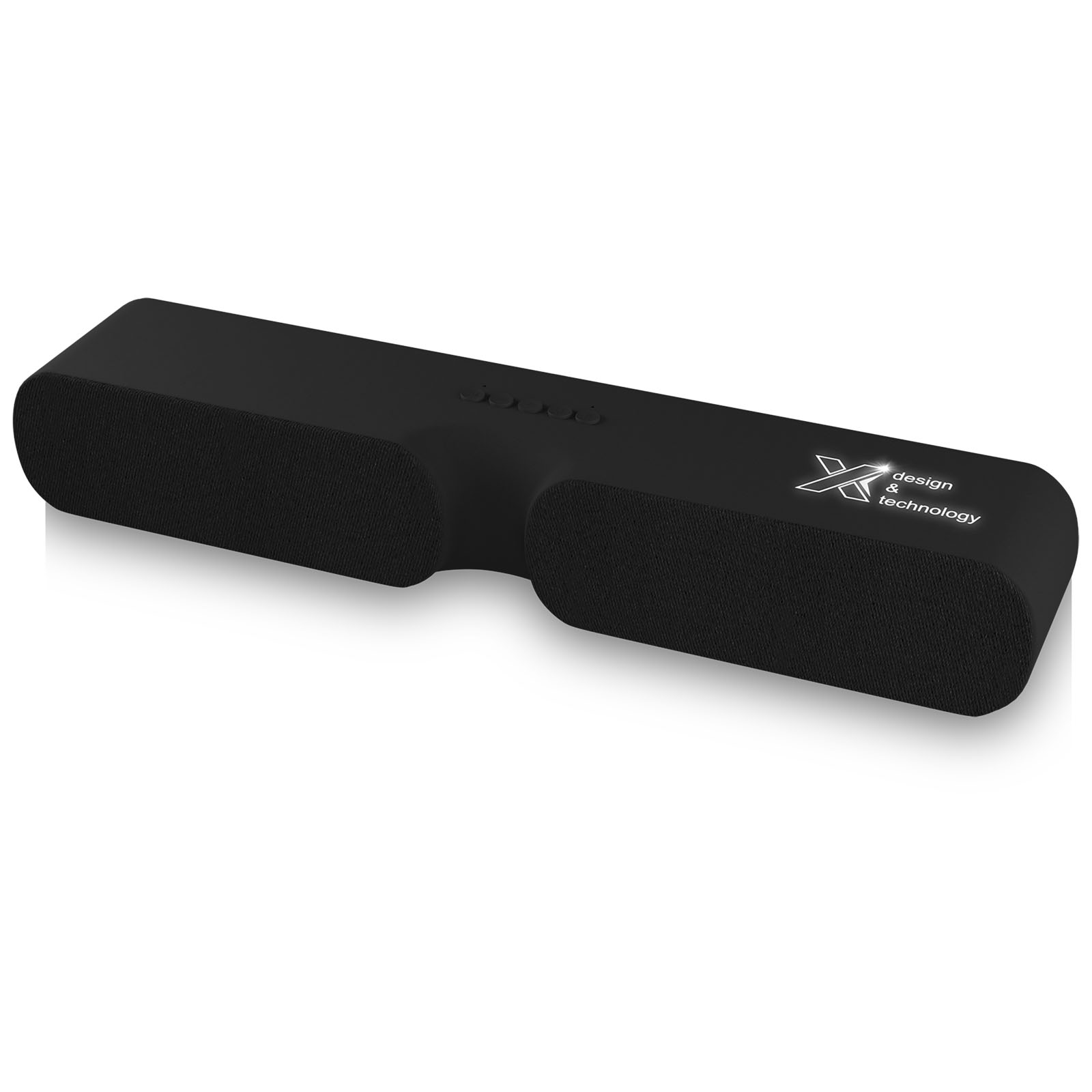 Barre de son Bluetooth avec logo lumineux et microphone intégré - Trosly-Breuil