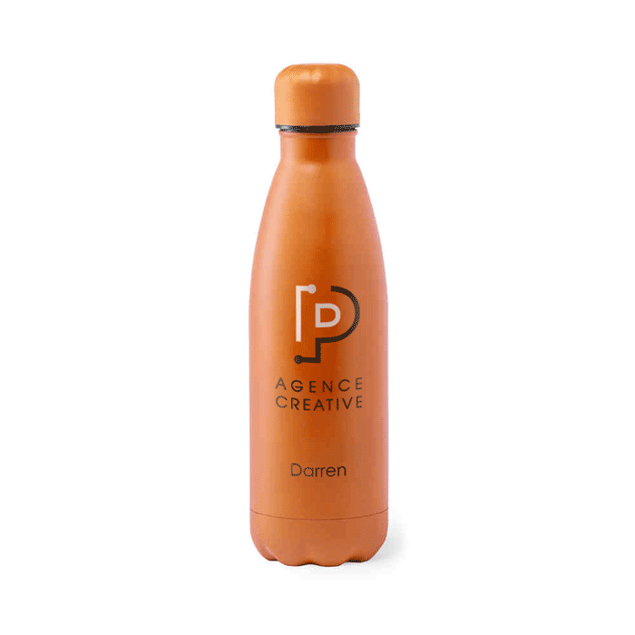 Gourde en inox prénom enfant ou adulte personnalisable 790 ml - Léon
