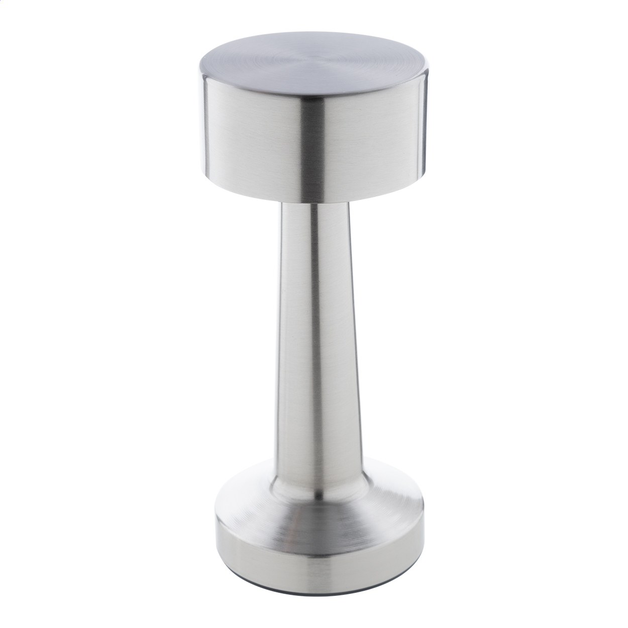 Lampe de table Flanagan personnalisée en inox, 24 LED, batterie 800 mAh