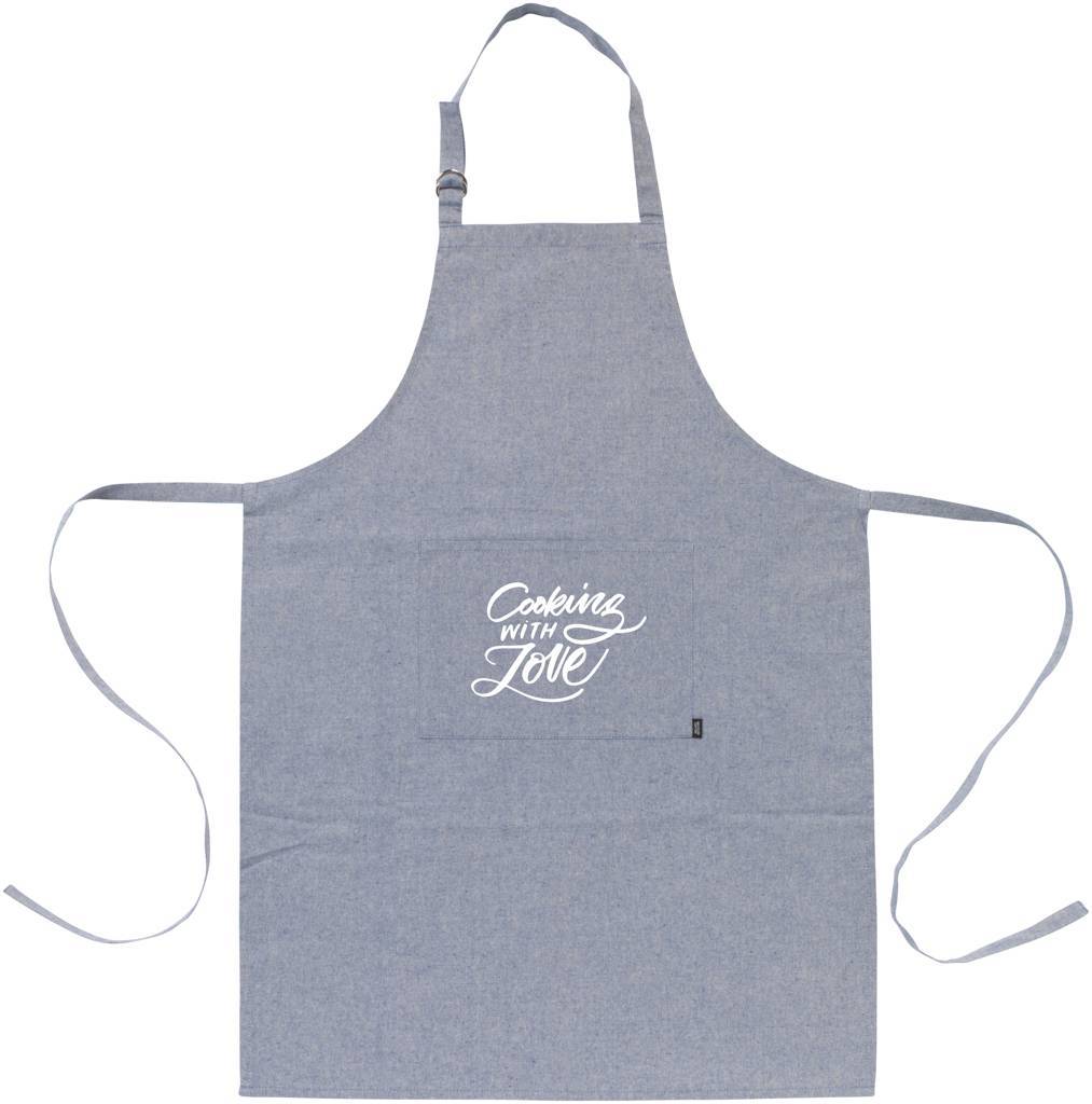 Tablier de cuisine personnalisé en coton 160 gr/m² - Loriquet