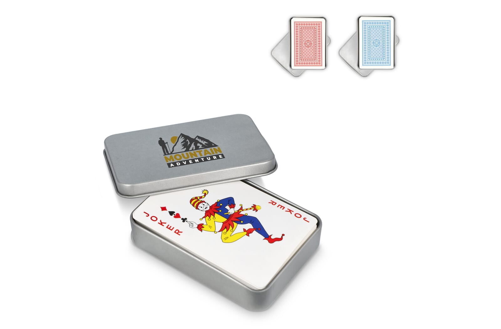 Cartes de Jeu Éternelles en Boîte Métallique - Rouez
