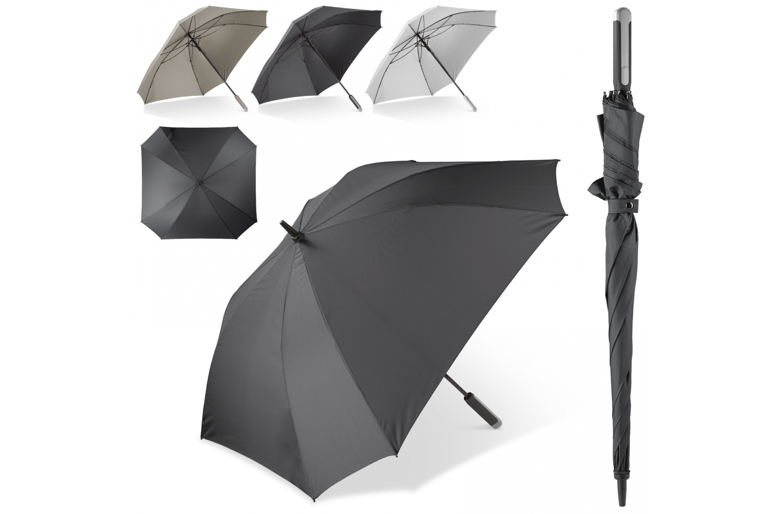 Parapluie carré Deluxe 27” - Zaprinta France