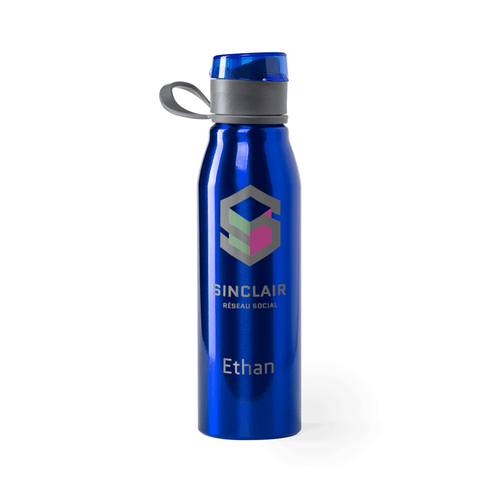 Gourde en aluminium personnalisée prénom 700 ml - Jérôme