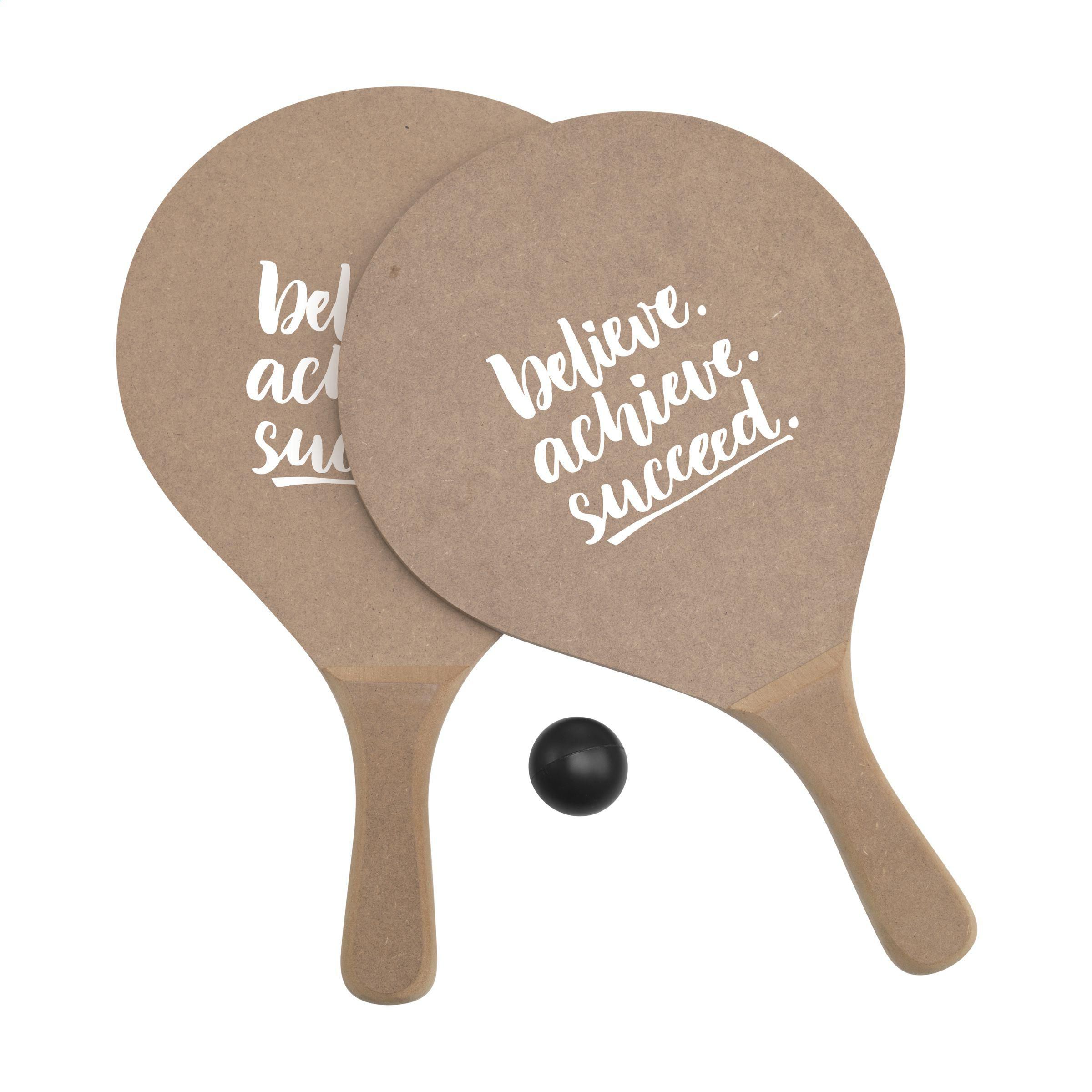 Set de tennis de plage Eco MDF