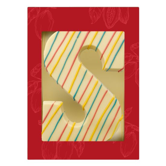 Lettre S en Chocolat Belge Deluxe - Saint-Quentin-la-Poterie