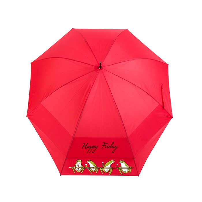 Parapluie personnalisé 105 cm avec extension protège sac à dos - Nathan
