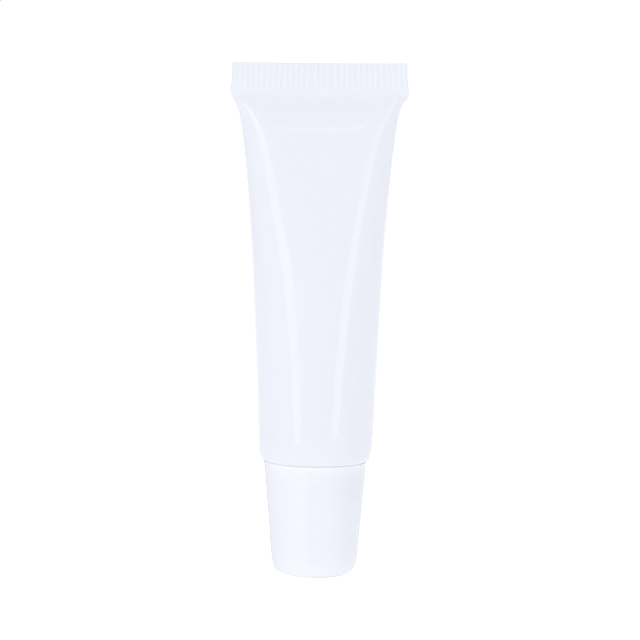 Baume à lèvres Tublox personnalisé vanille SPF15 en tube plastique imprimé avec logo