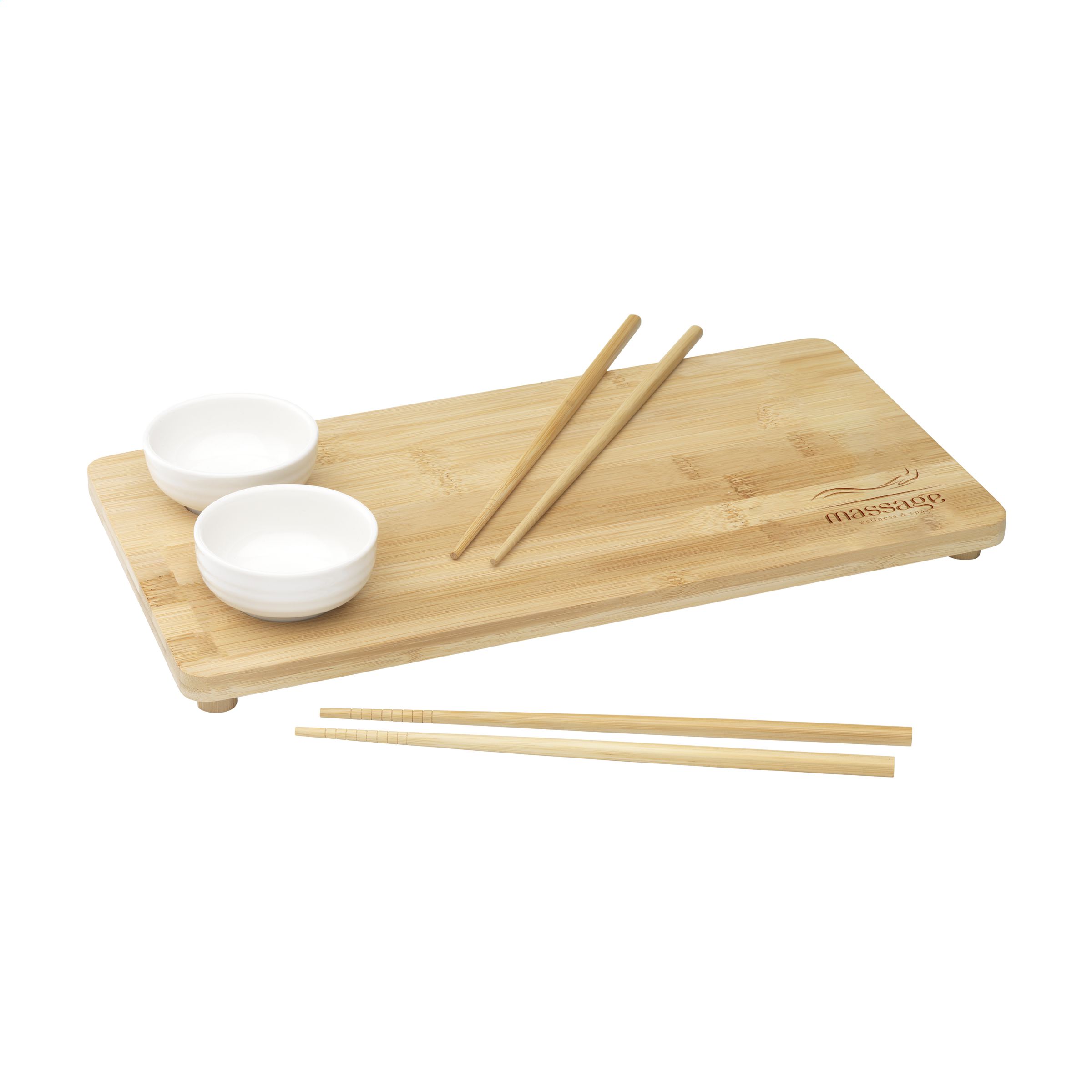 Temaki Bamboo Sushi Tray ensemble cadeau - Zaprinta France