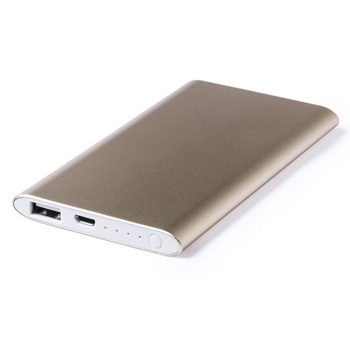 Batterie externe personnalisée en aluminium 5000 mAh - Lamezia