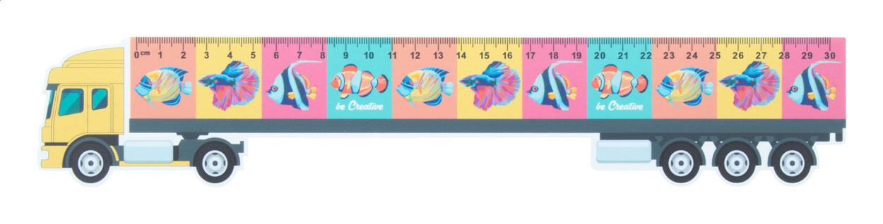 Règle Camion Flexible 30 cm - Bazoques