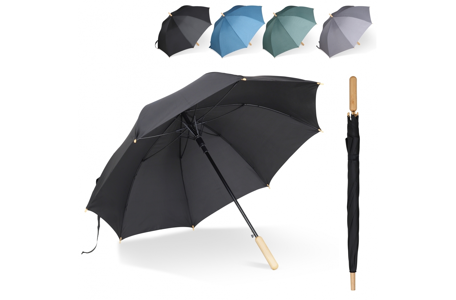 Parapluie Canne EcoLux Heather