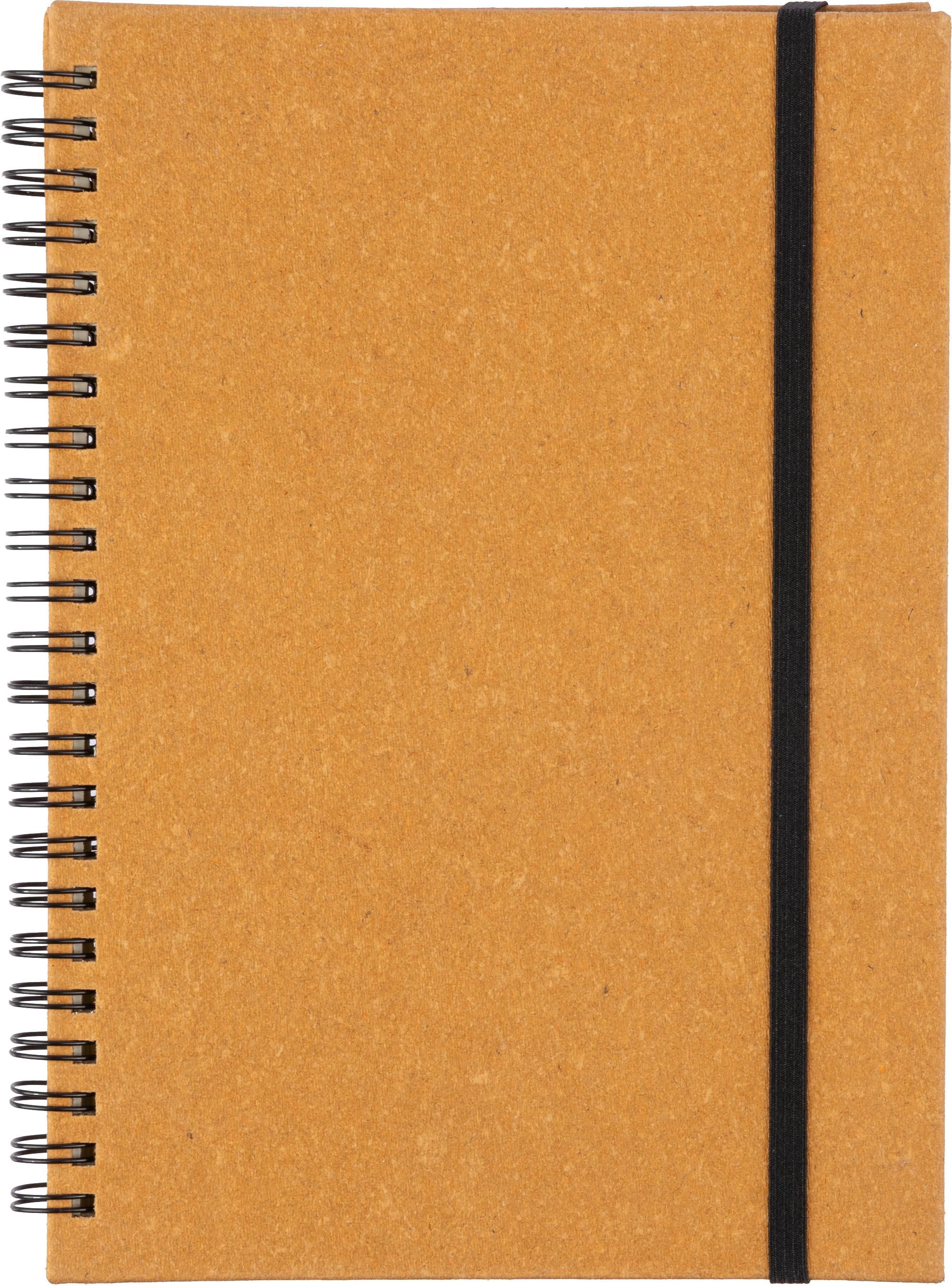 Cahier en cuir recyclé Écriture - Parcey