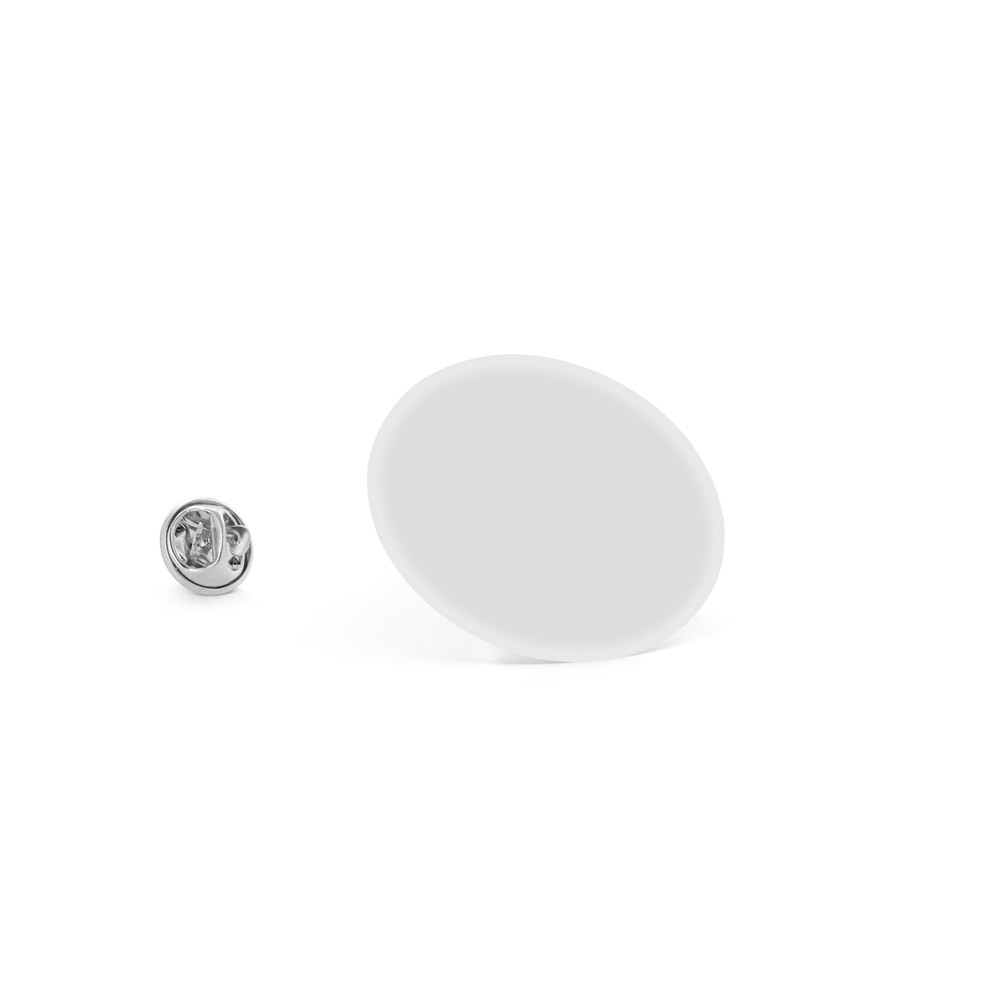 Badge flexible bombé rond Doming 1 personnalisé, 15 mm
