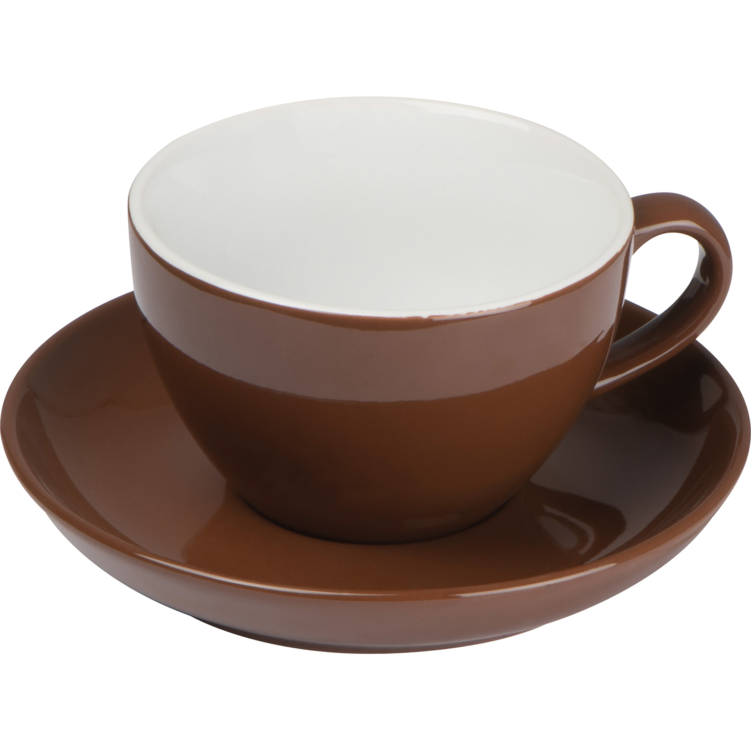 Tasse à café en céramique personnalisée avec soucoupe - Montcuq