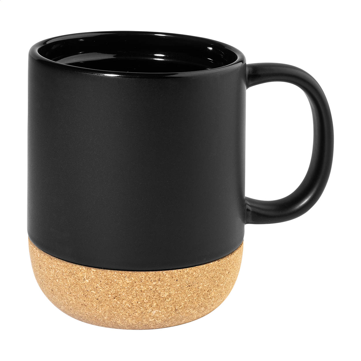 Mug Kokomu personnalisé en céramique avec base en liège, 420 ml