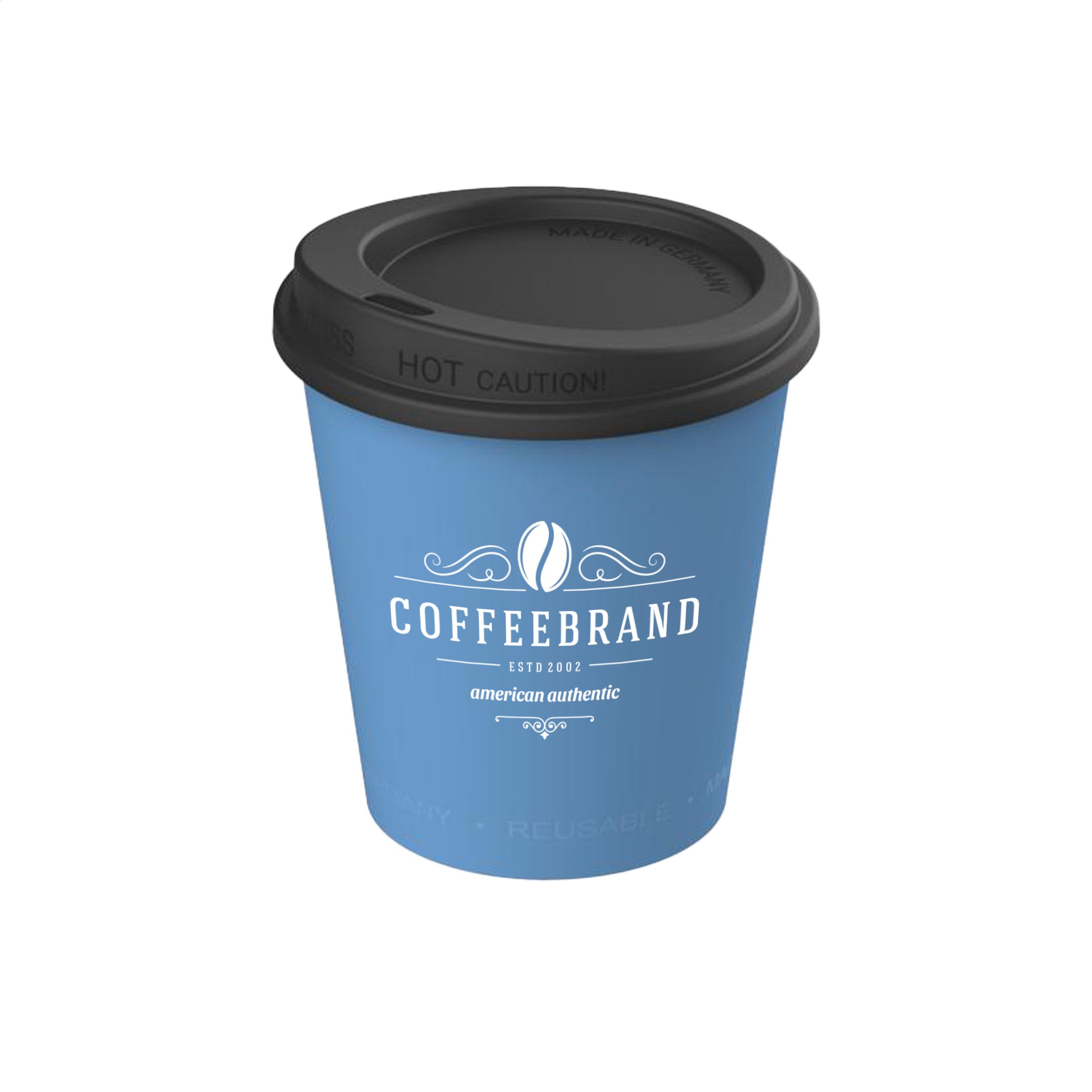 Gobelet à café en plastique réutilisable - L'Île-Rousse - Zaprinta France