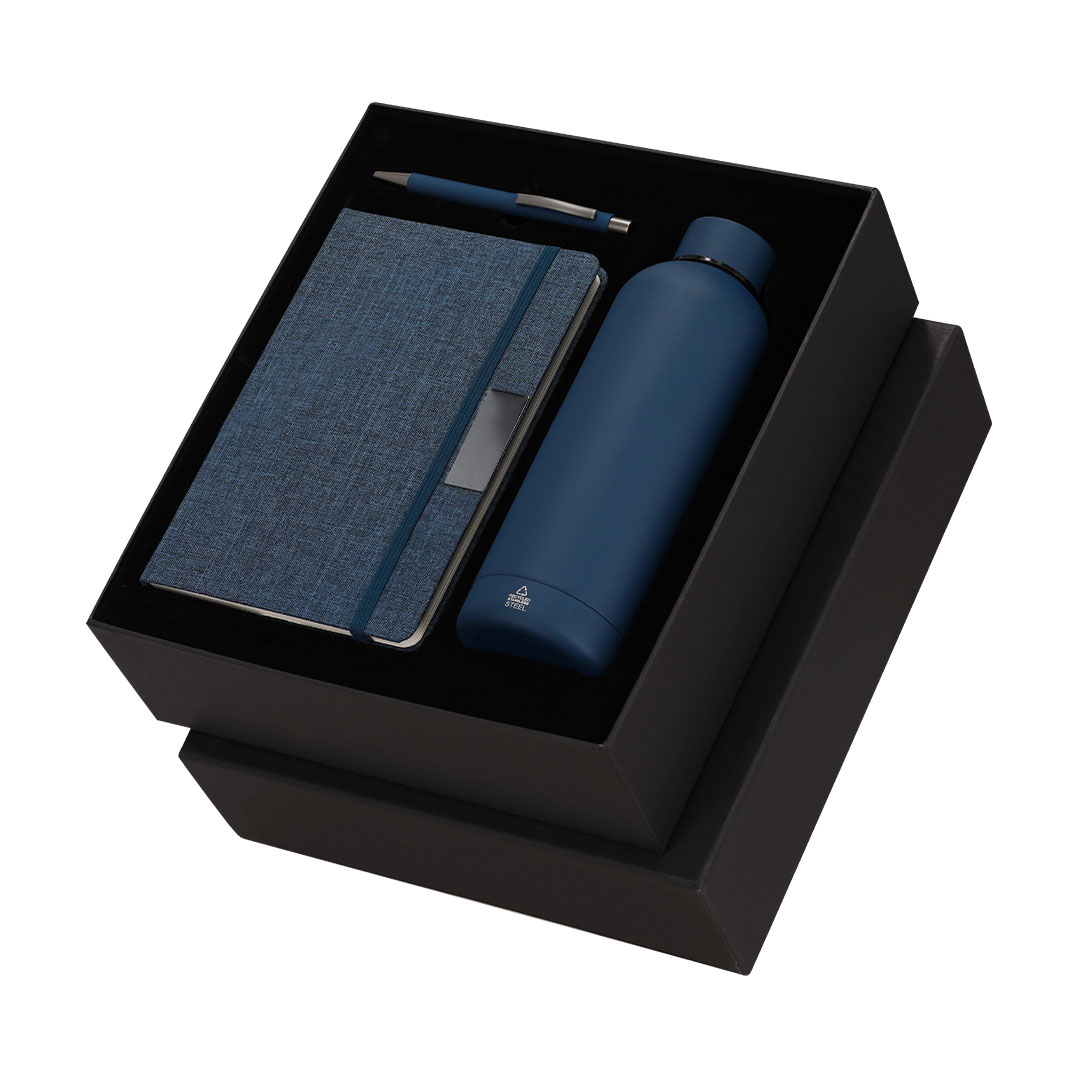 Ensemble de Papeterie et Bouteille Thermique - Barlest imprimé avec logo