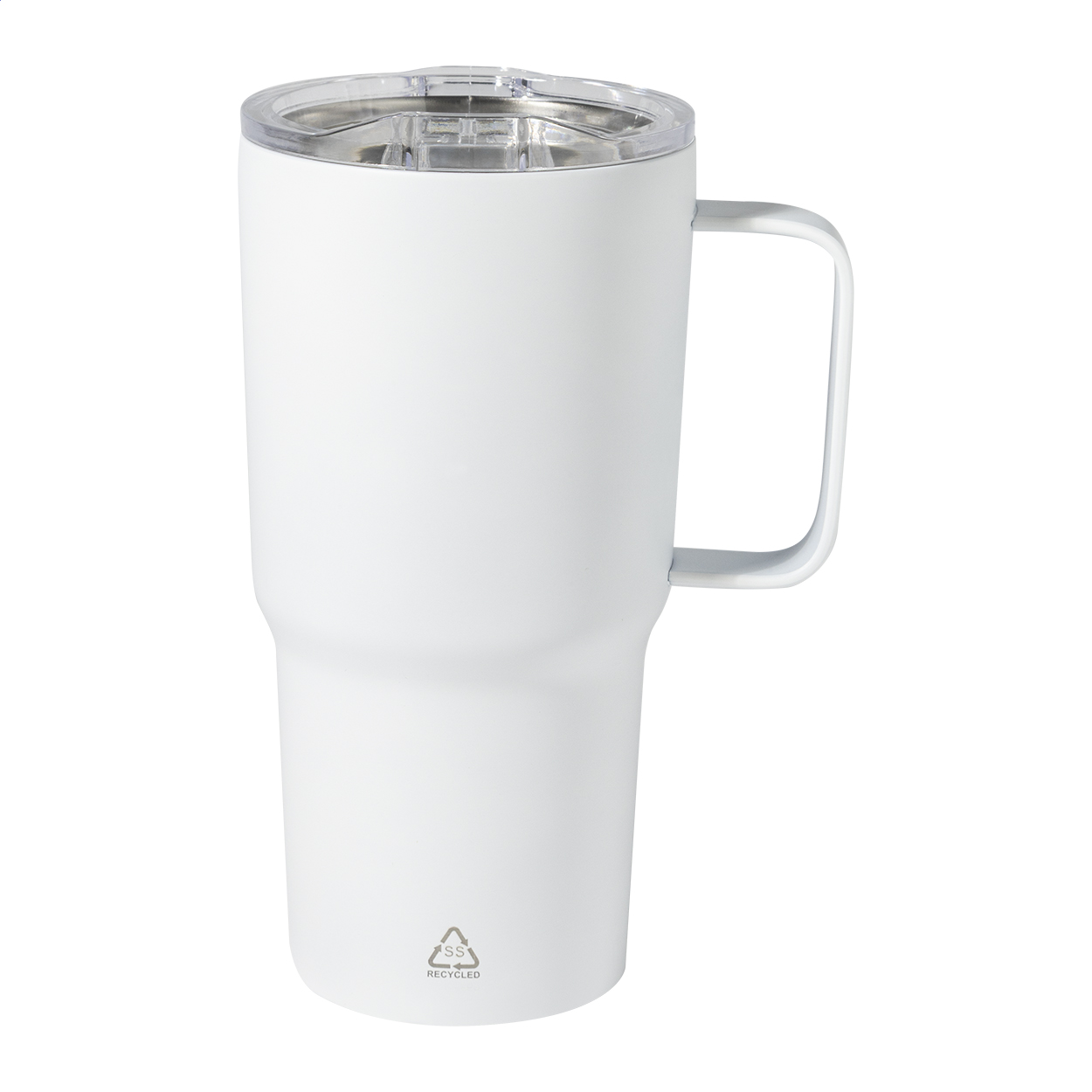 Mug isotherme Grabicano personnalisé en inox recyclé, 600 ml imprimé avec logo