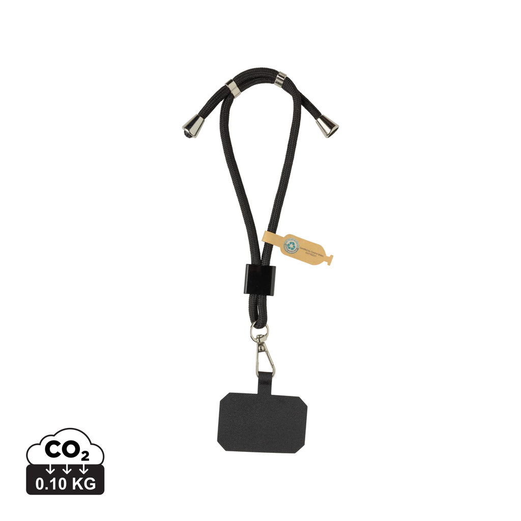 Lanière Téléphone Ajustable Recyclée - Quirbajou