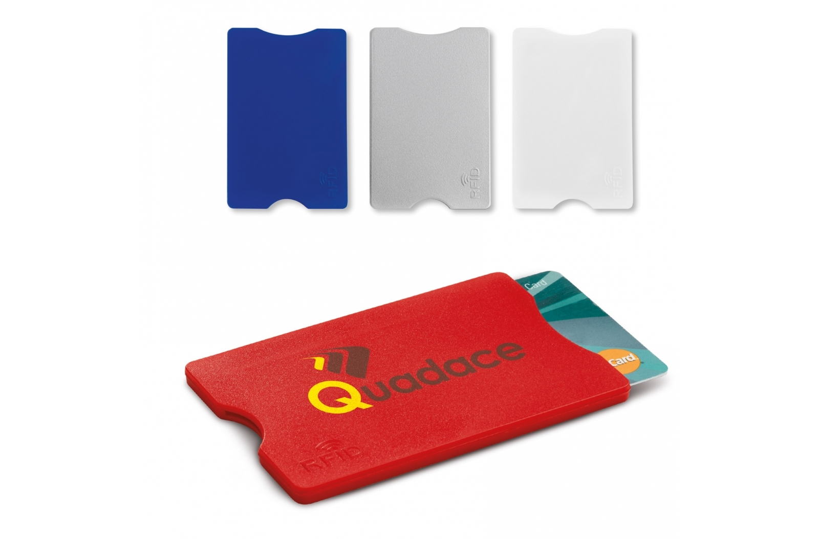 Porte-cartes bancaire anti-RFID (étui en plastique rigide) - Zaprinta France