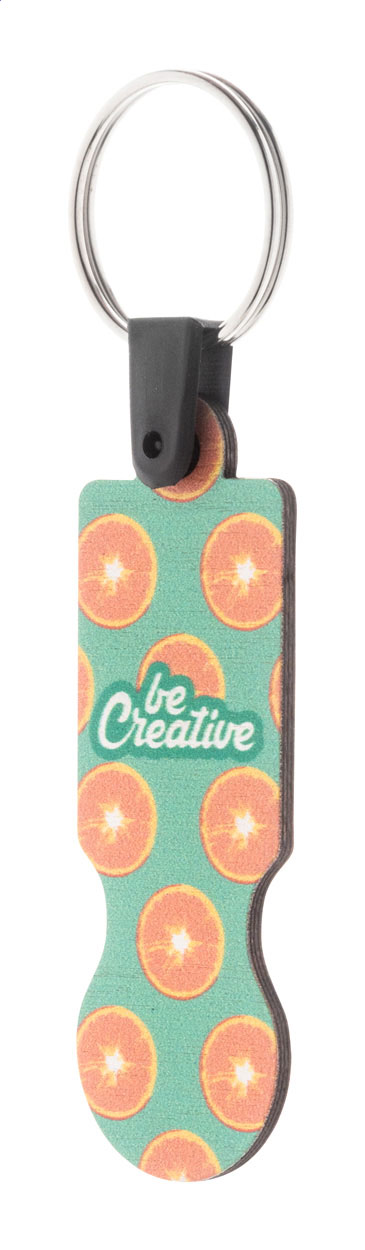 Porte-clés Monnaie Trolley Écolo - Saint-Restitut