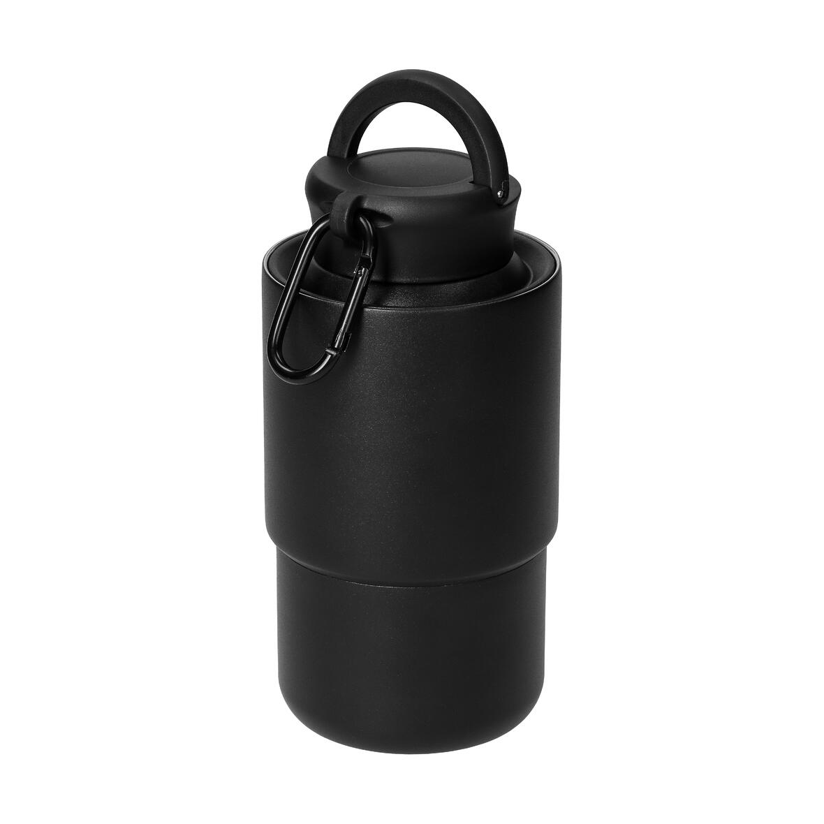 Tasse en acier inoxydable avec mousqueton 'Trail'