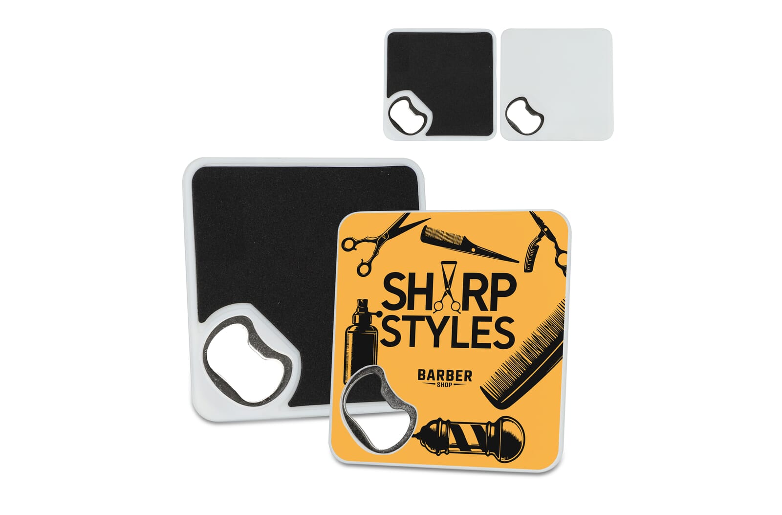 Sous-bock multifonction avec ouvre-bouteille - Champeau-en-Morvan