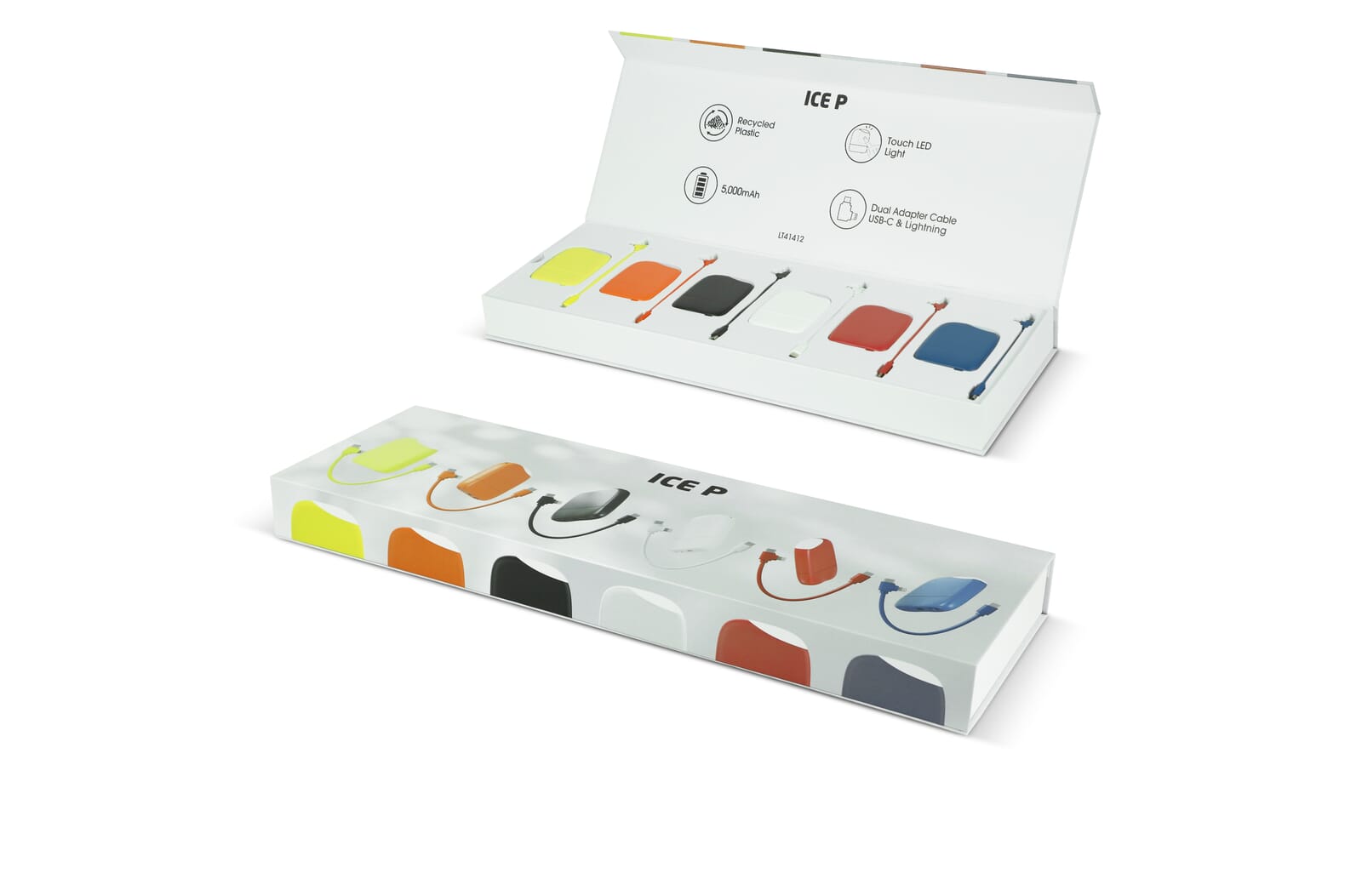 Boîte de Présentation du Powerbank Xoopar Arc-en-ciel 5000mAh - Domprel