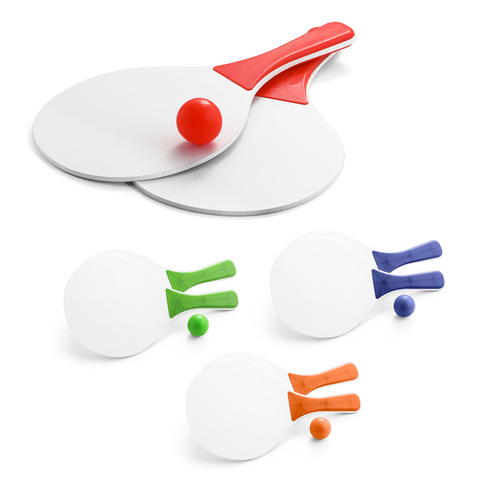 Ensemble de Raquettes de Plage Colorées - Saint-Tropez