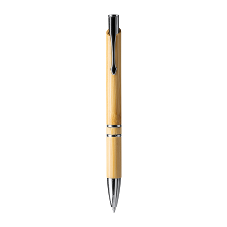Écologique Bamboo Stylo à Bille - Girolles imprimé comme goodie personnalisé Écologique Bamboo Stylo à Bille - Girolles imprimé avec logo