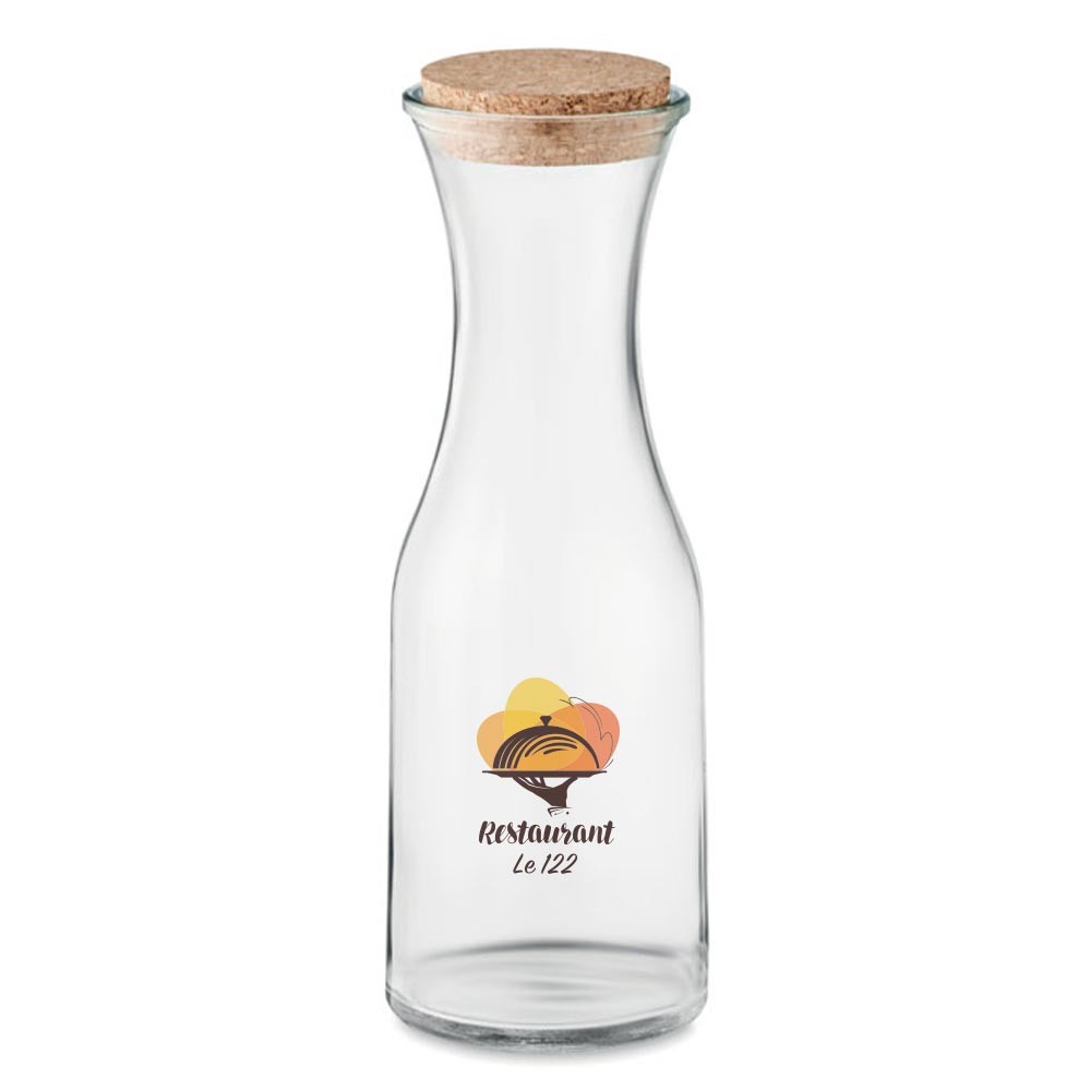Carafe personnalisée en verre recyclé - Laïya