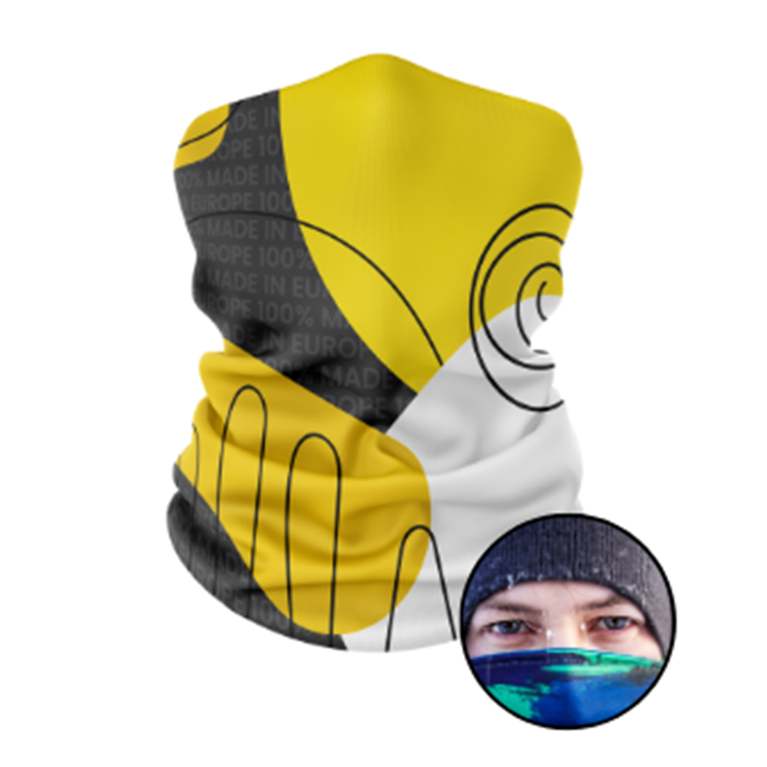 Bandana avec impression intégrale - BN