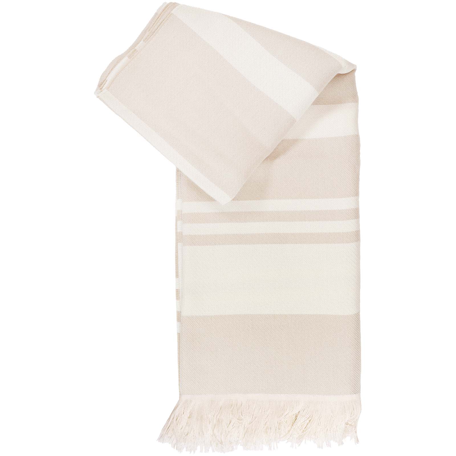 Fouta hammam Citizen Green Axeline personnalisée en coton bio, 100×170