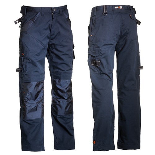 Pantalon bleu de travail homme