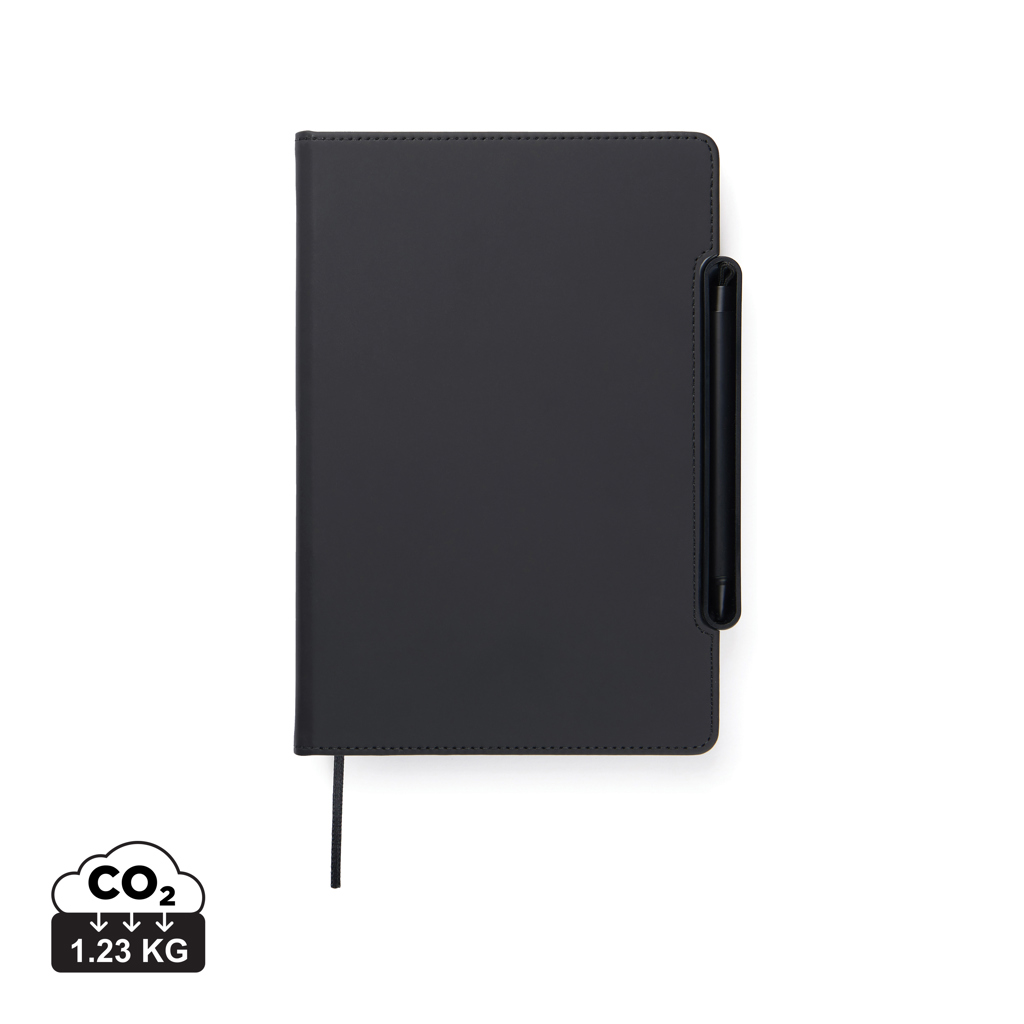 Bloc-notes multifonction Évolution A5 - Burzy imprimé avec logo