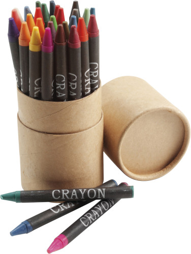 Tube de 30 crayons gras. - Zaprinta France